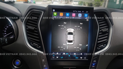 Màn hình DVD Android Tesla Hyundai Santafe 2012 - 2018
